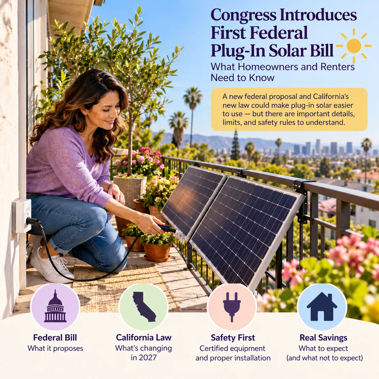 Federal Plug-In Solar Bill vs. California SB 868: What Changed in 2026? — solar homeowner guide